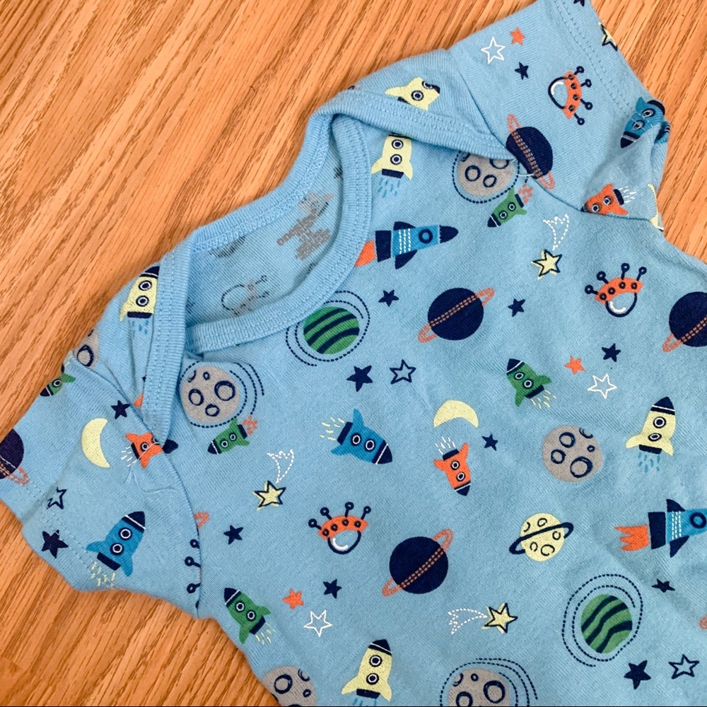 Onesies • Space Print Bodysuit